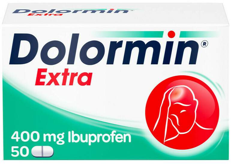 Dolormin Extra bei Schmerzen und Fieber, 50 St